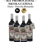 Kit Vinho Tinto Nicola Catena Parcela Bonarda 750ml – 4 garrafas 750ml